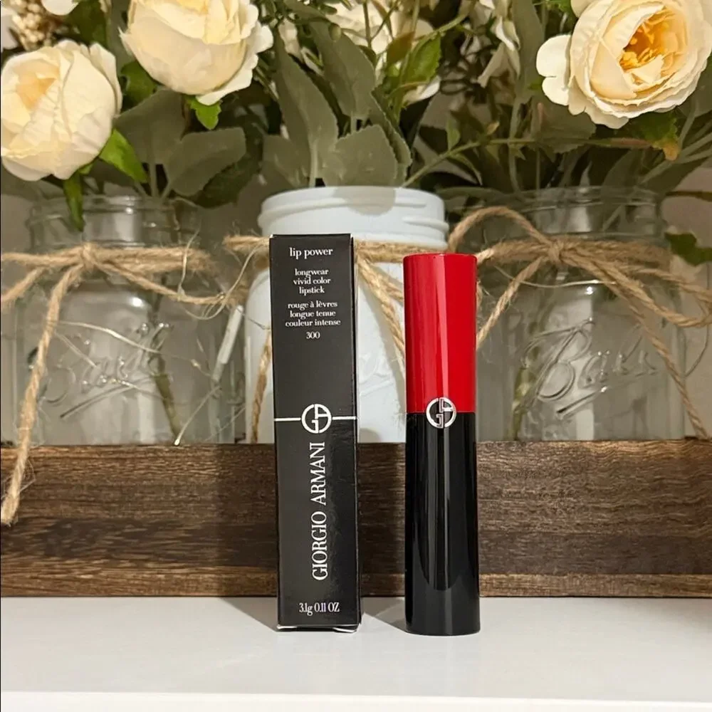Giorgio Armani Lip Power Lipstick 300 Bright - NIB